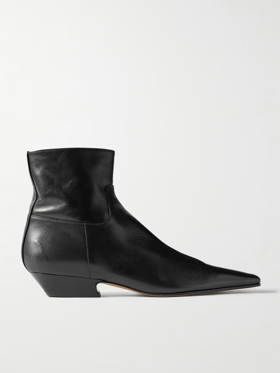 Marfa leather ankle boots