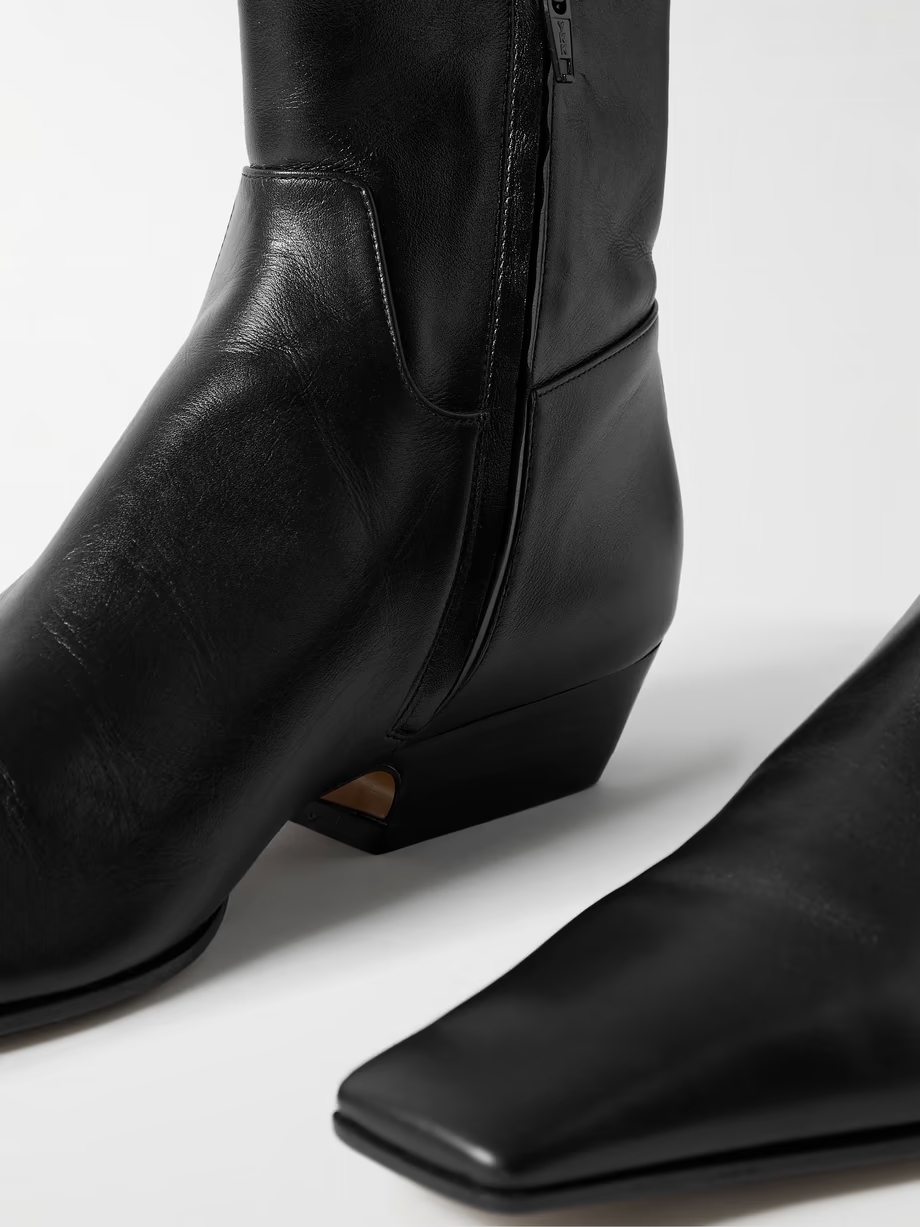 Marfa leather ankle boots