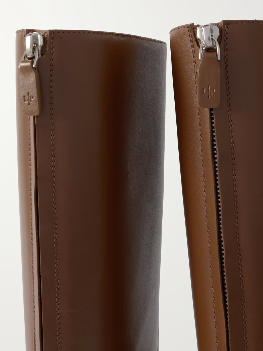 Lakeside leather knee boots