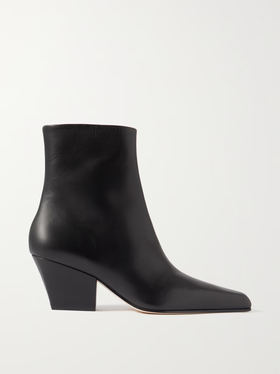 Jane leather ankle boots