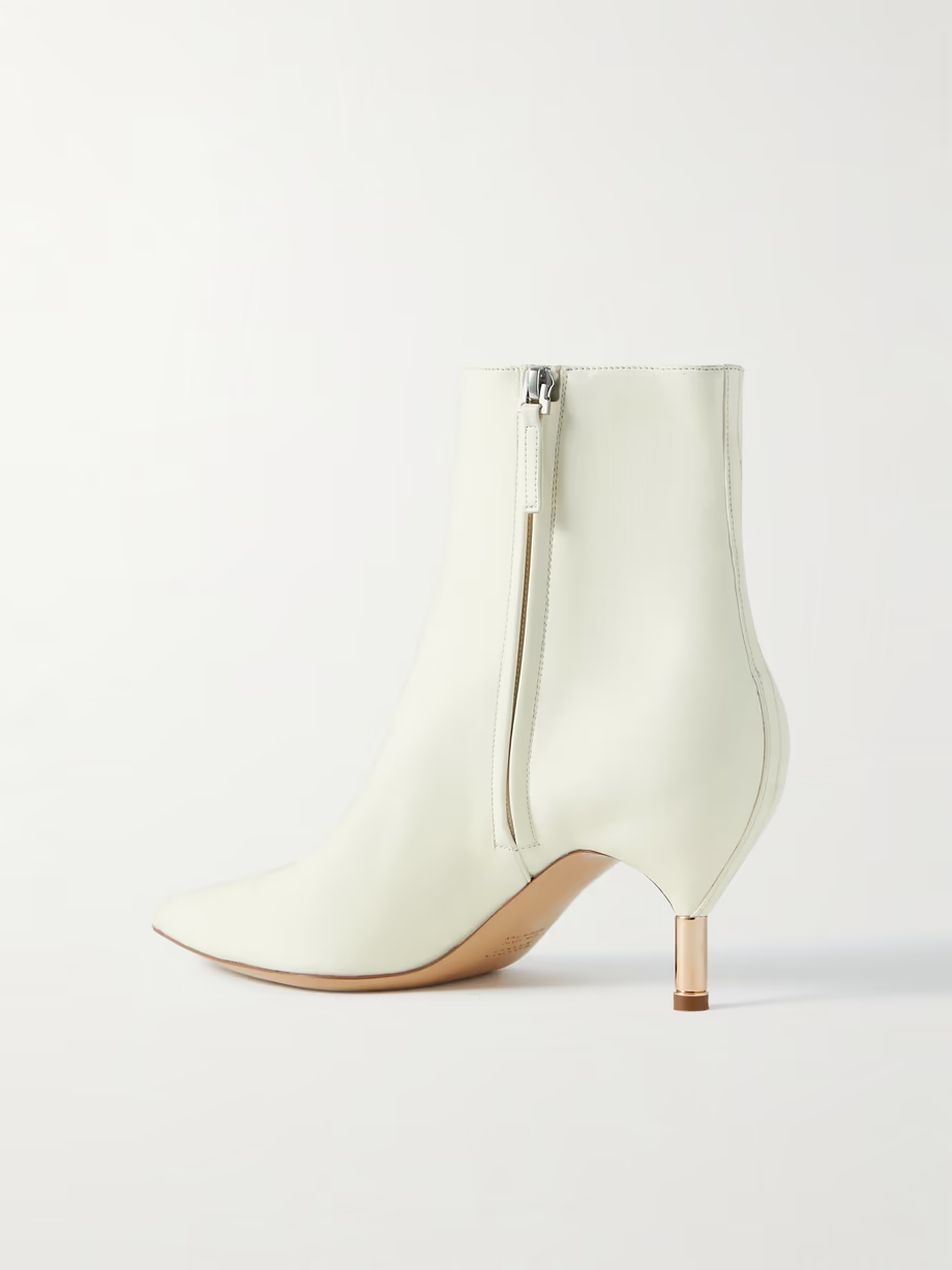 Valeria leather ankle boots