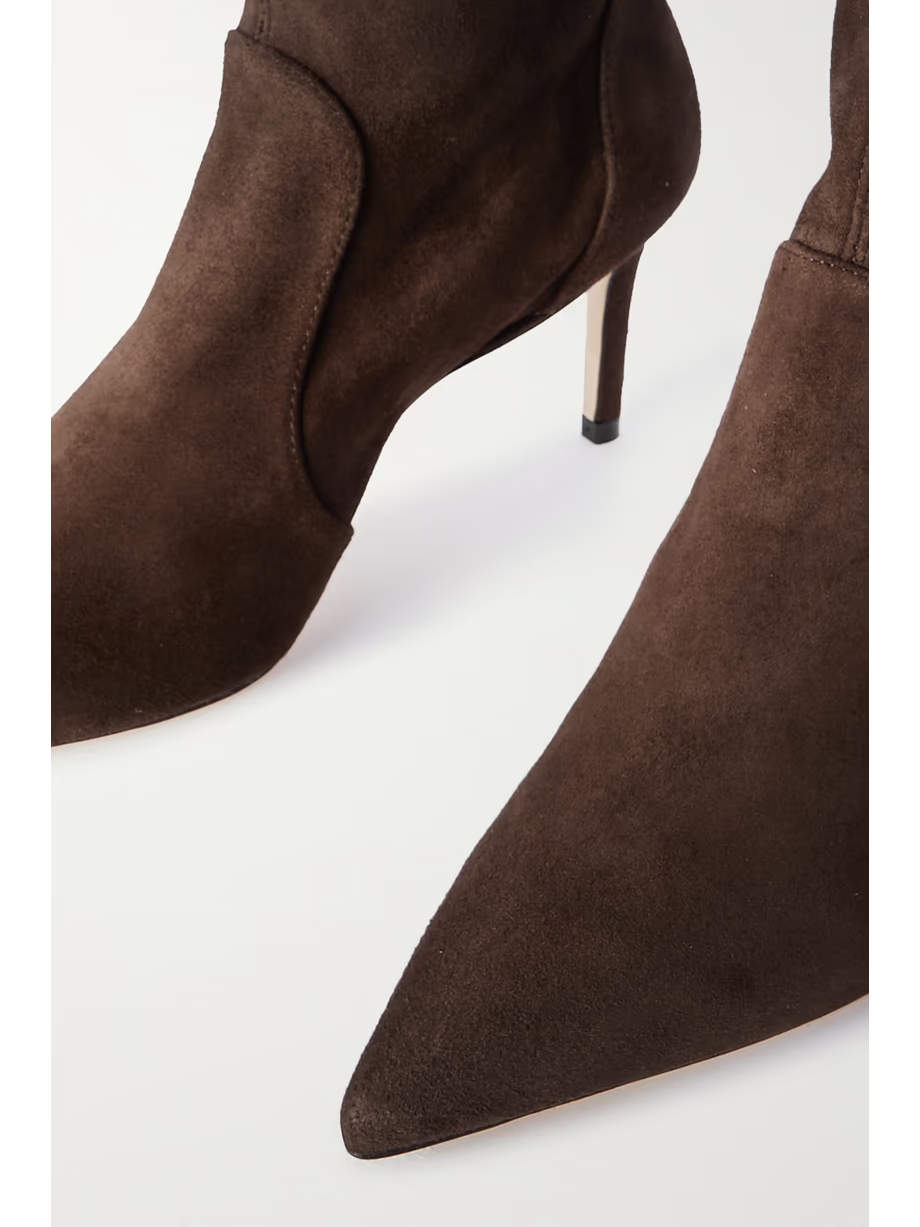 Stuart 75 suede ankle boots