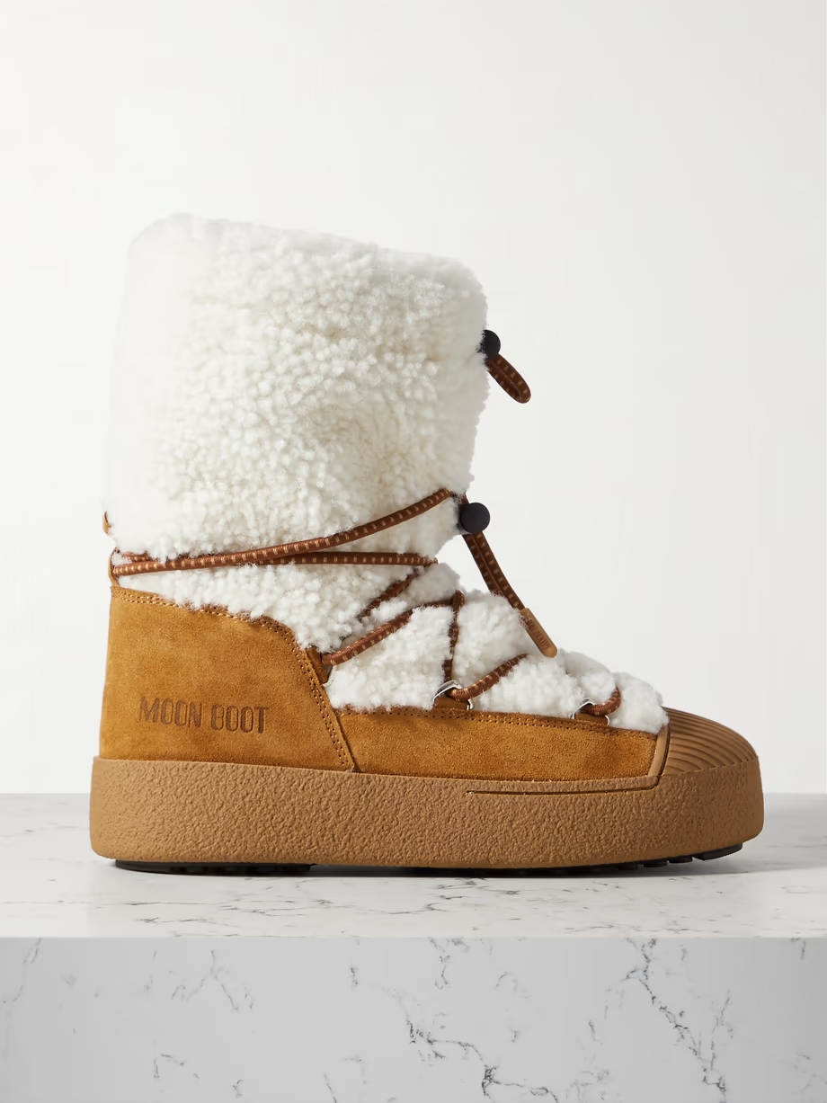 LTrack shearling snow boots