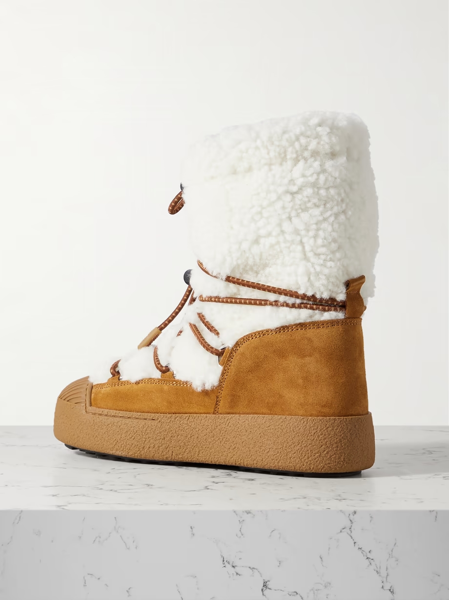 LTrack shearling snow boots