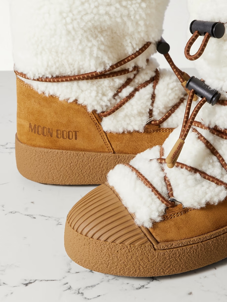 LTrack shearling snow boots