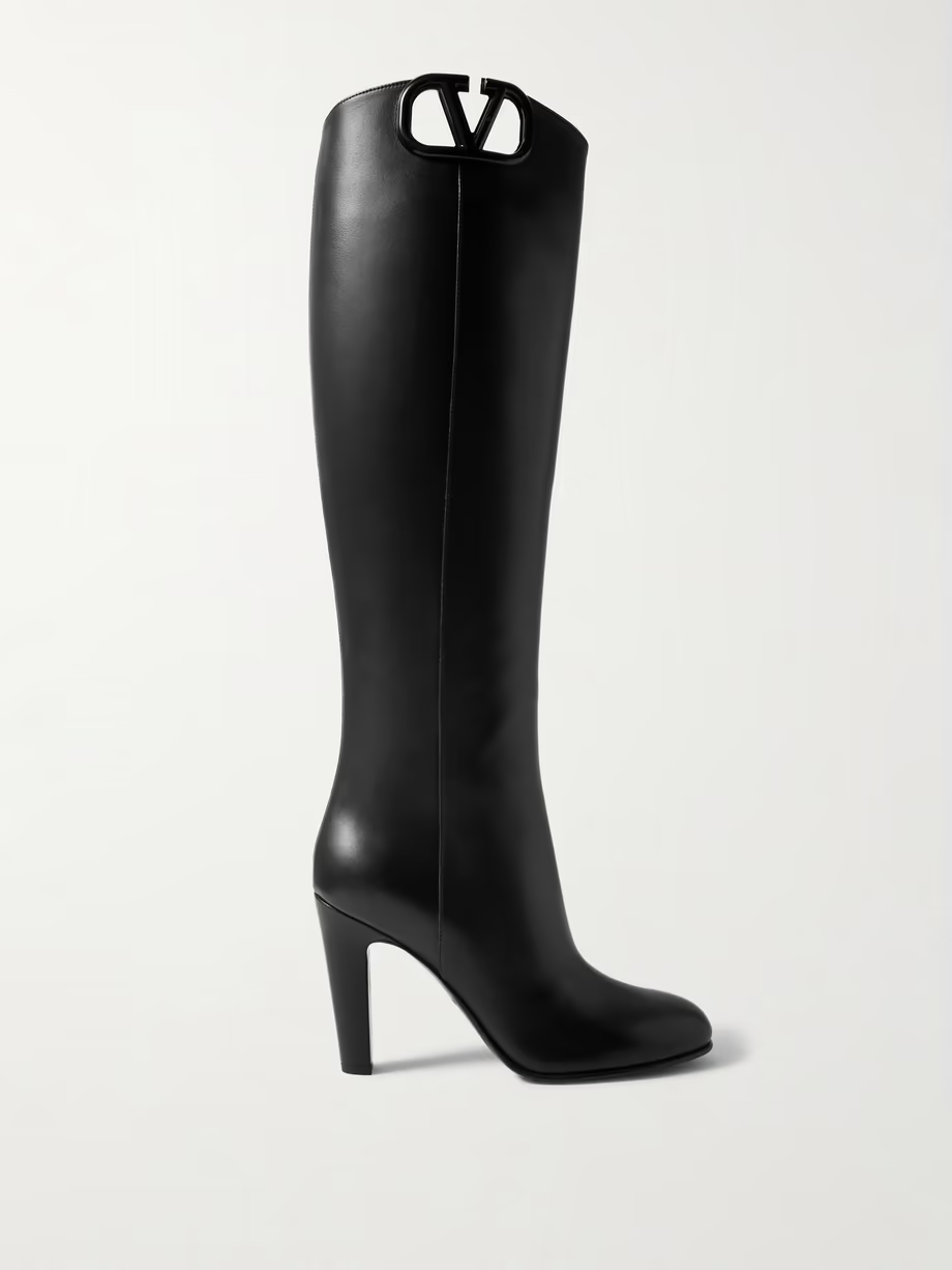 VLOGO 100 leather knee boots