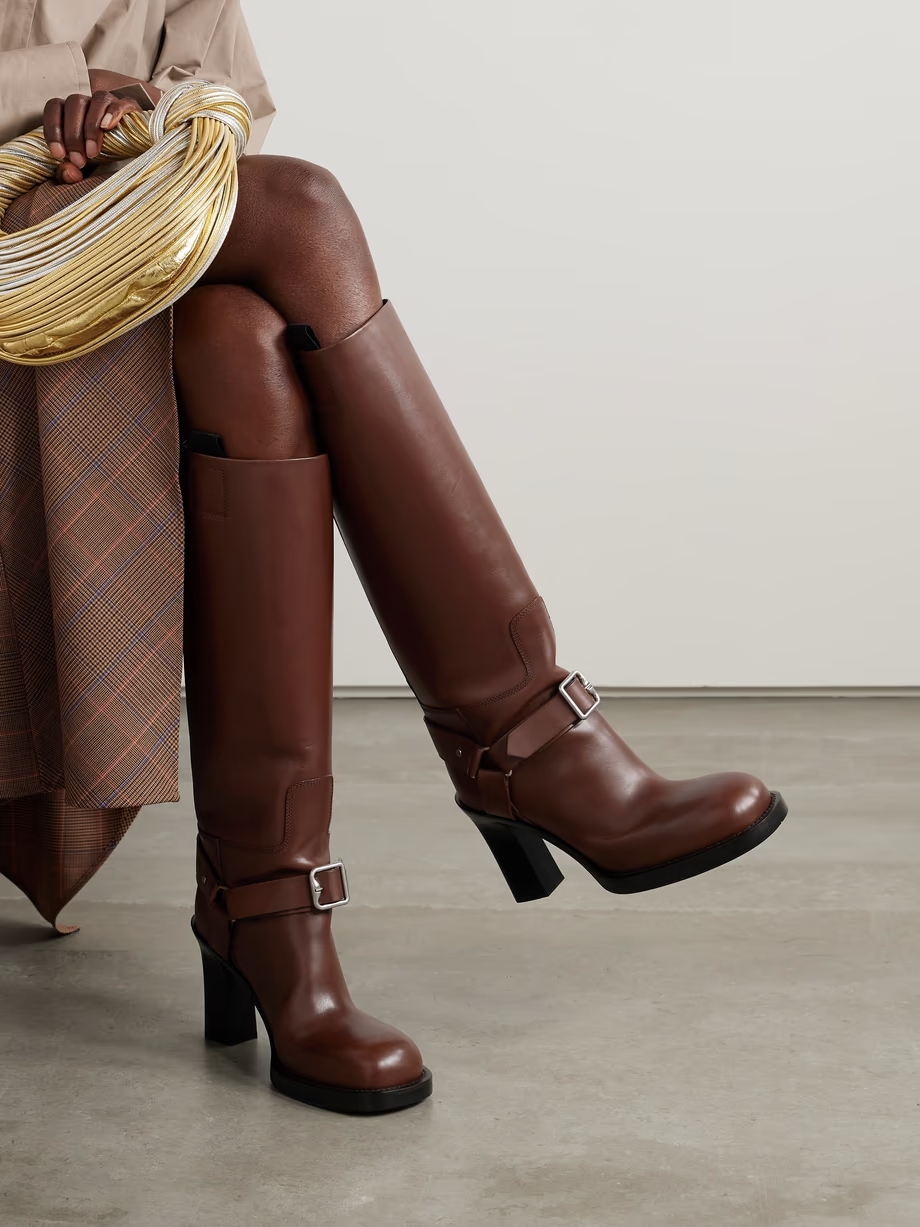 Le Stirrup leather boots