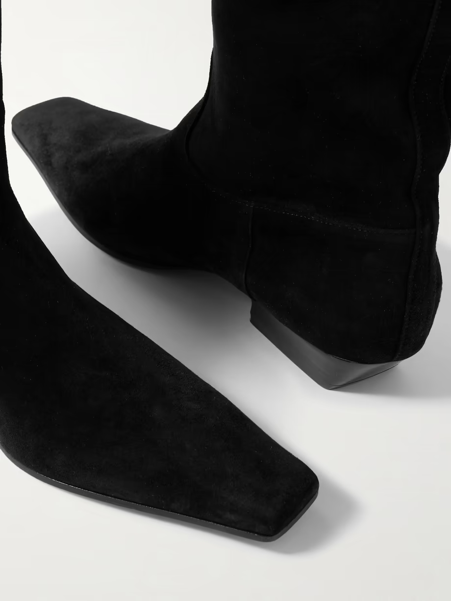 Marfa suede knee boots