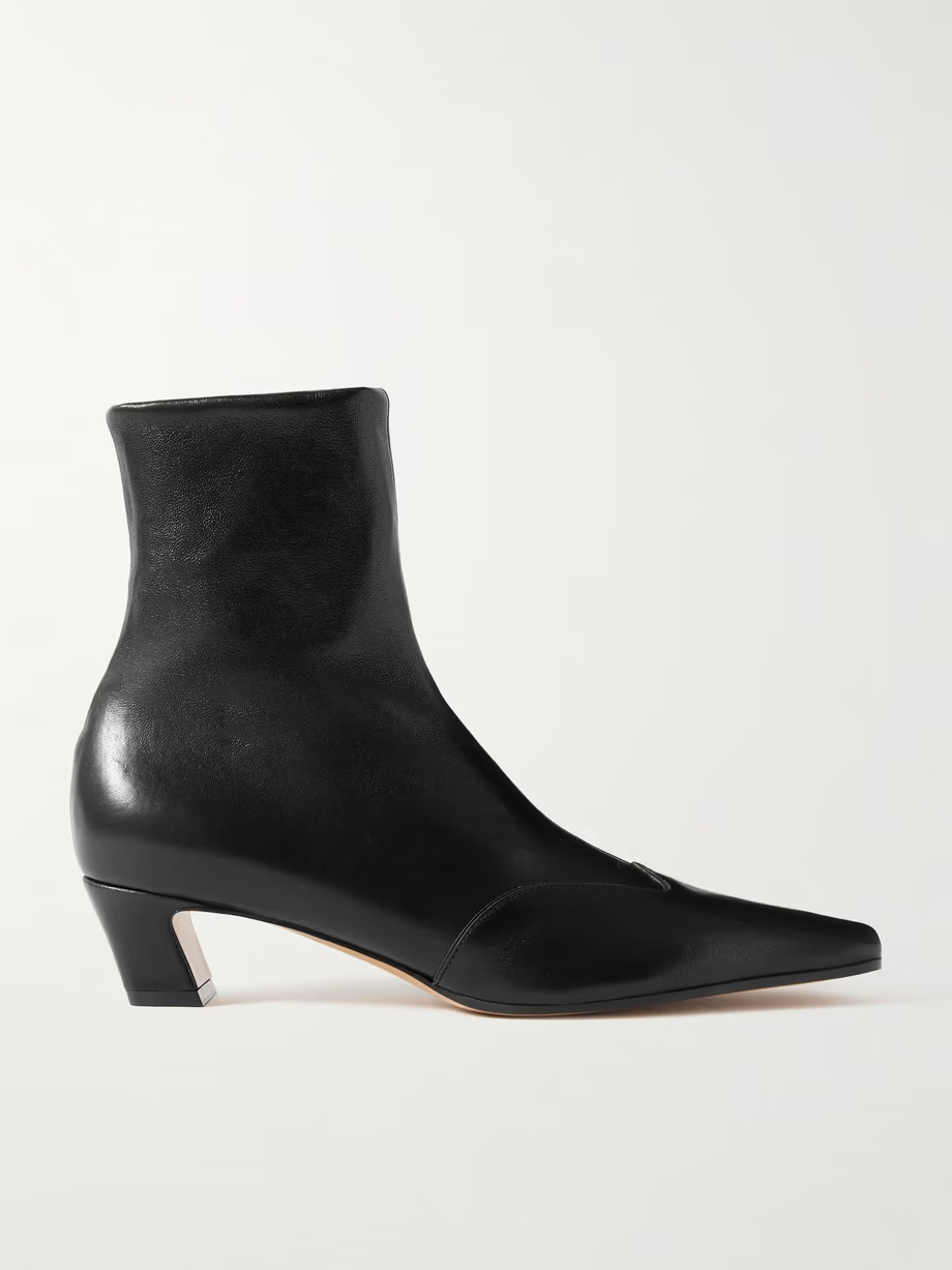 Nevada leather ankle boots