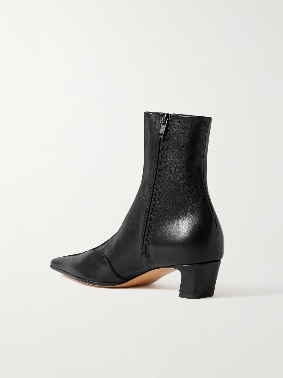 Nevada leather ankle boots