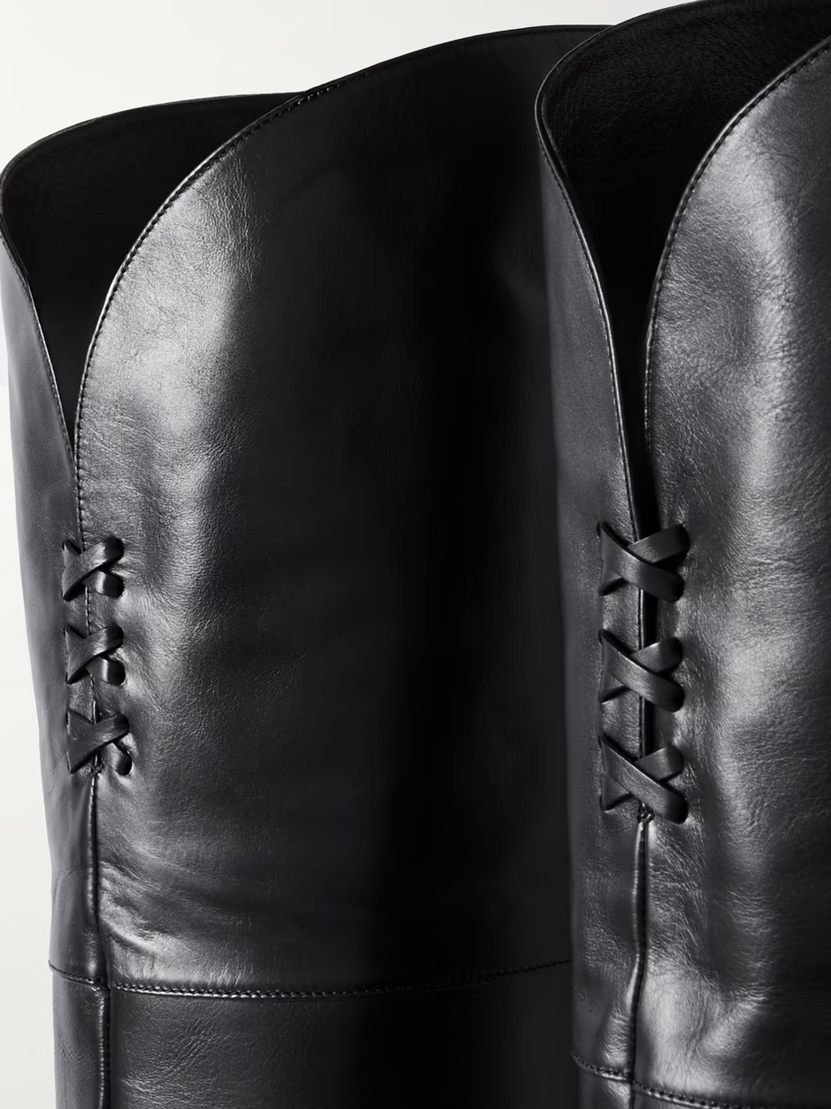 Eve leather over-the-knee boots