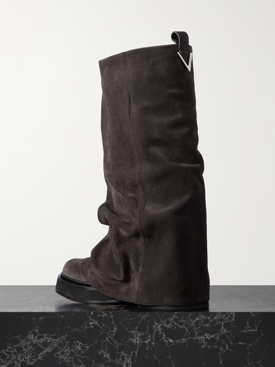 Robin suede knee boots