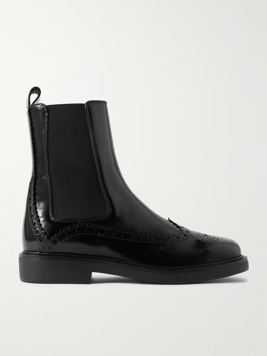 Leather Chelsea boots