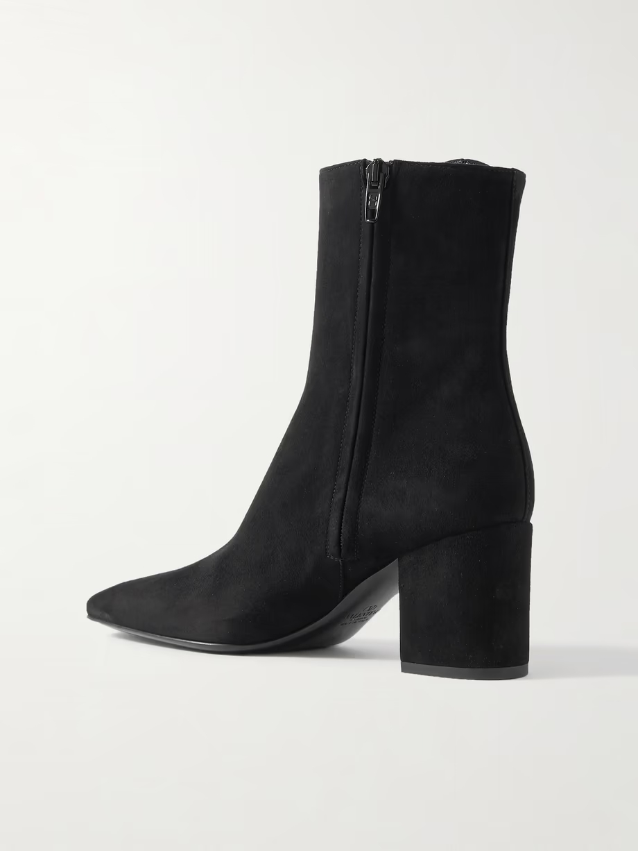 VLOGO Bold 70 embellished suede ankle boots