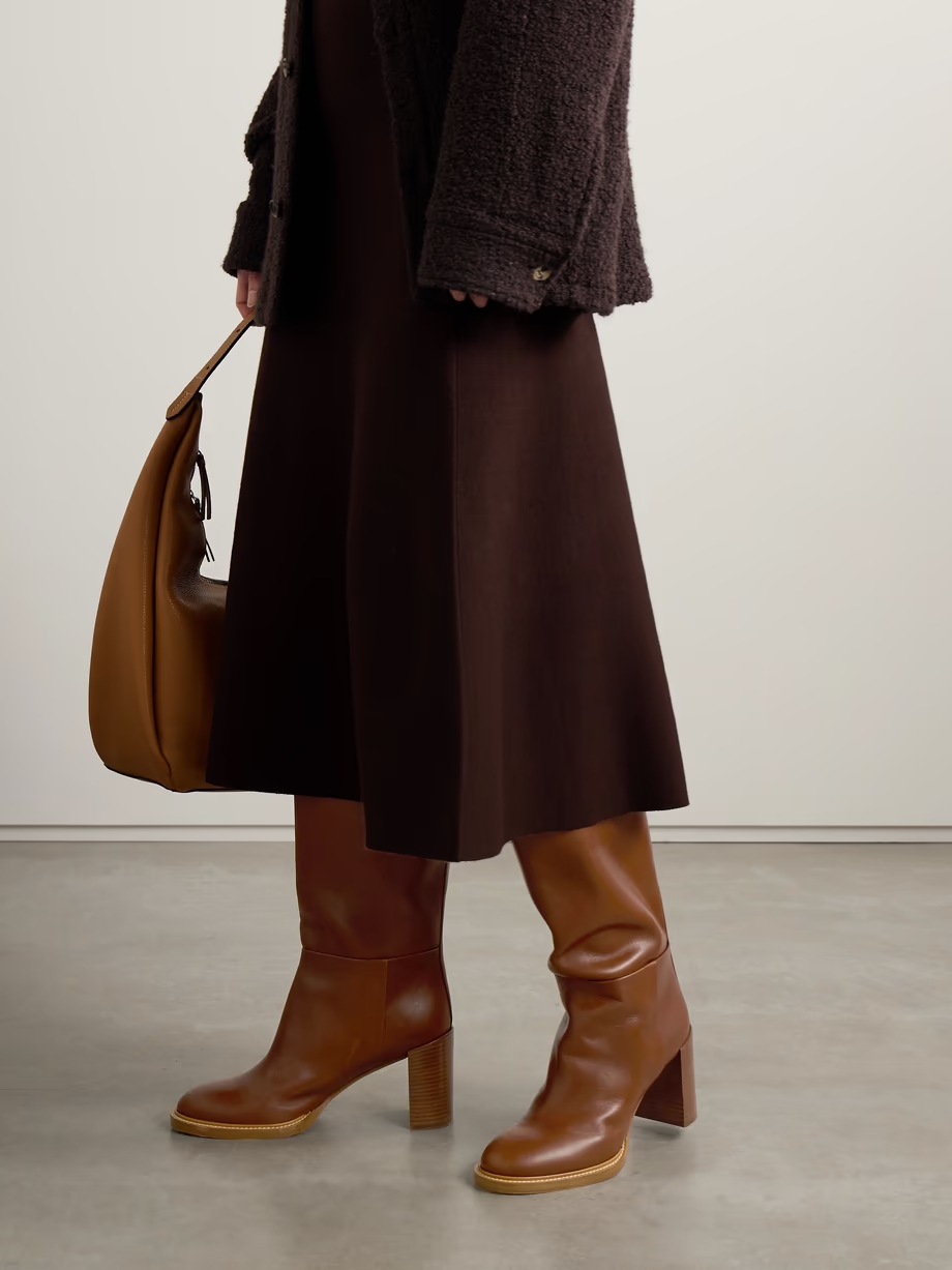 Bocca leather knee boots