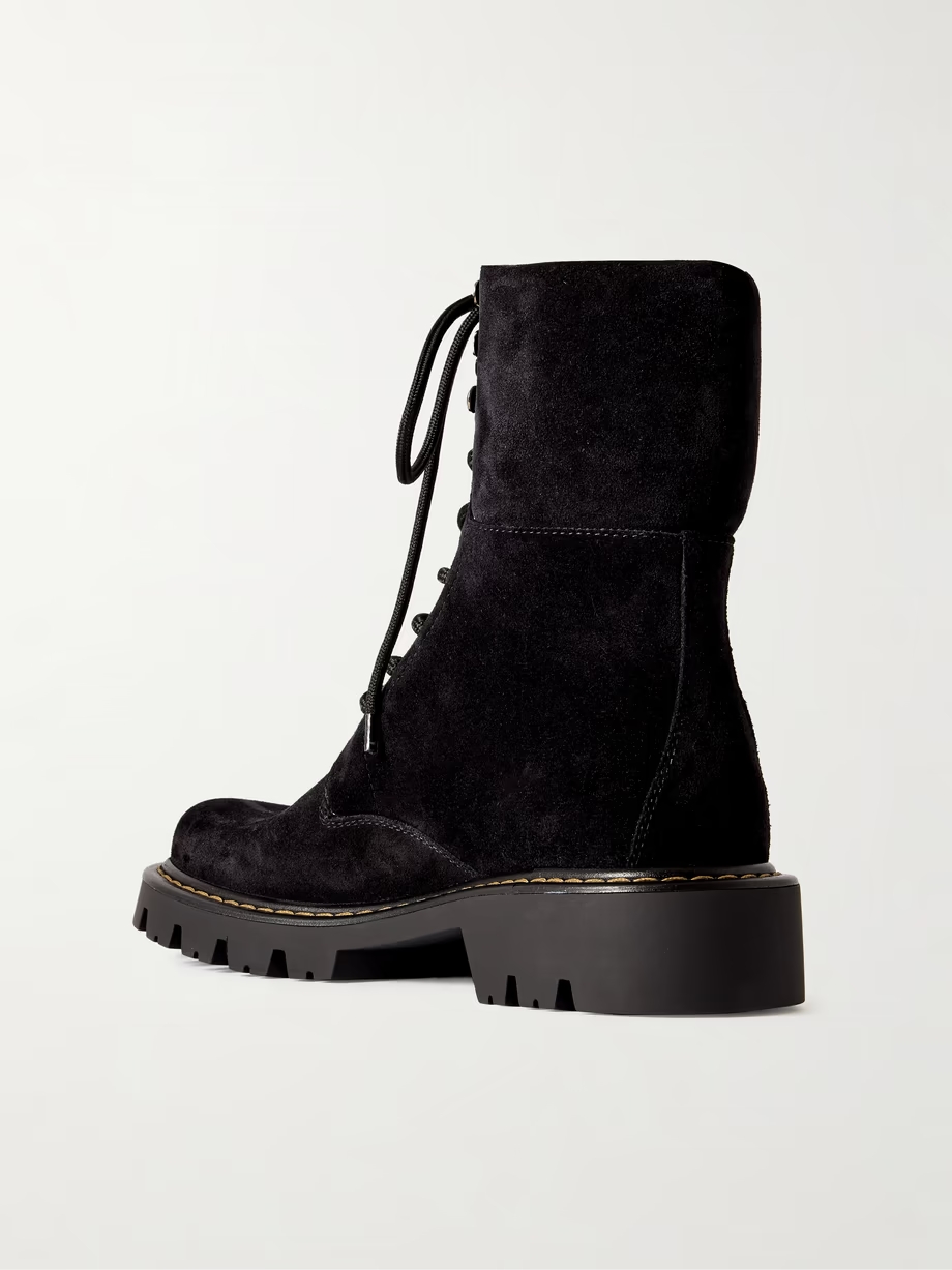 Sierra suede ankle boots