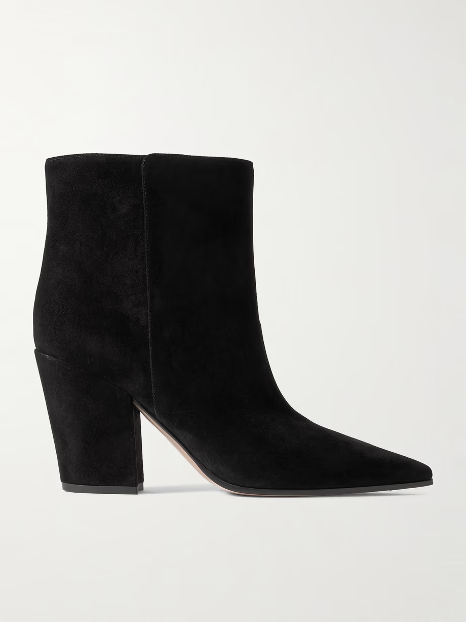 Camoscio 90 suede ankle boots