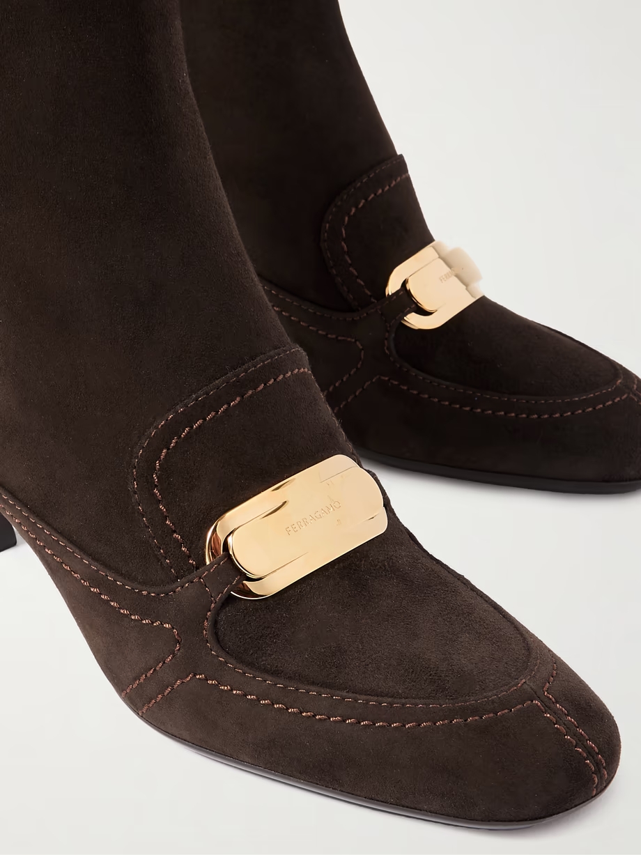 Cornelya suede ankle boots