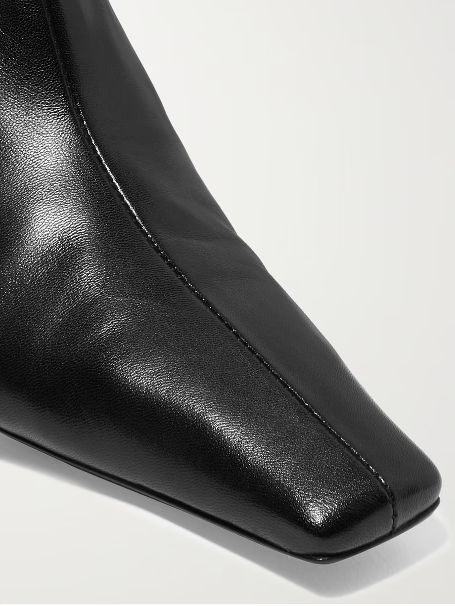 Davis leather knee boots