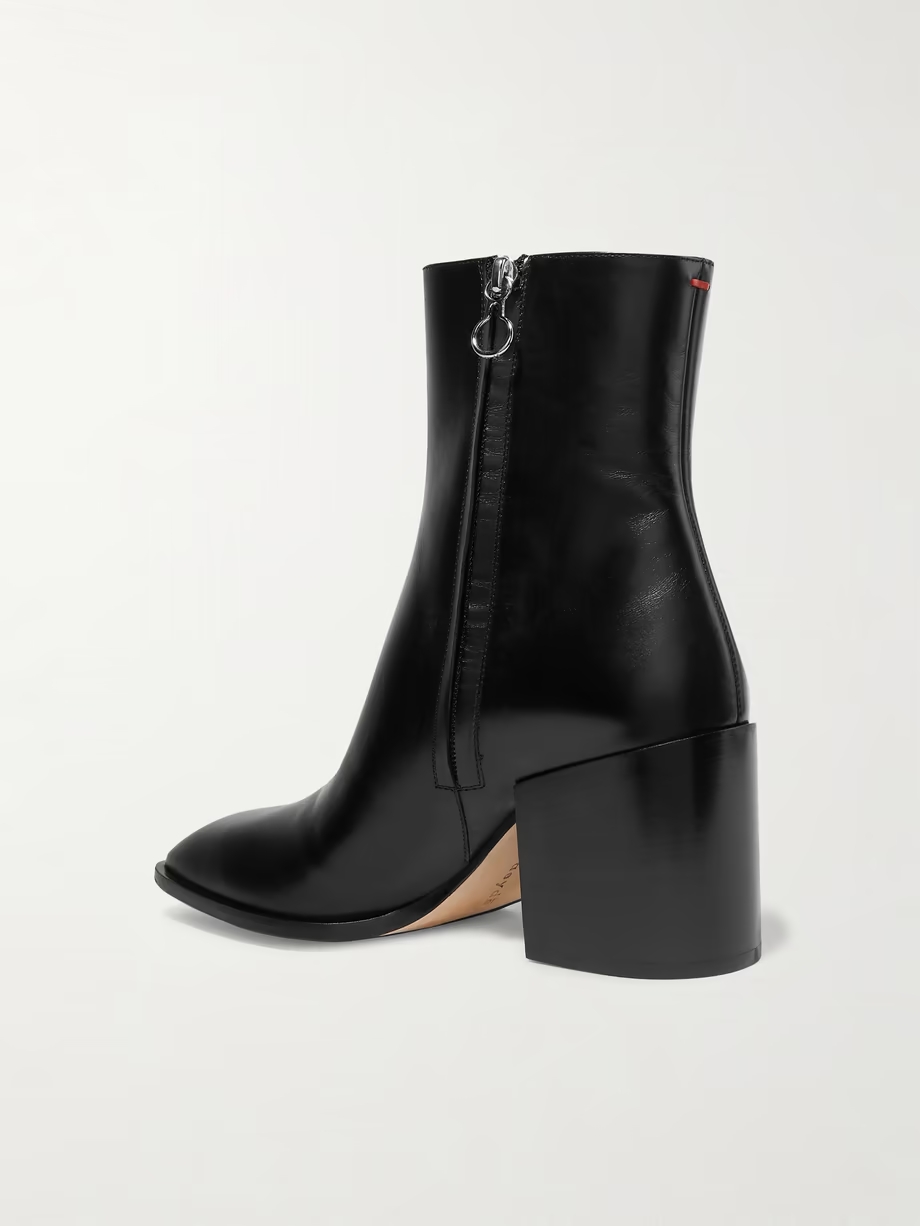 Leandra leather ankle boots