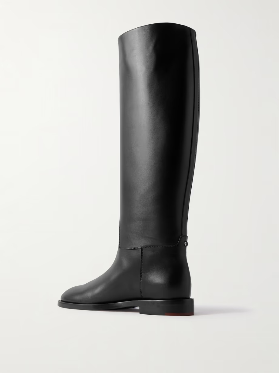 Decker leather knee boots