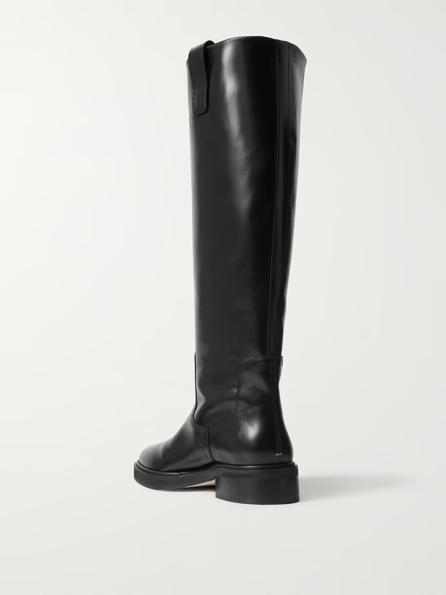 Henry leather knee boots