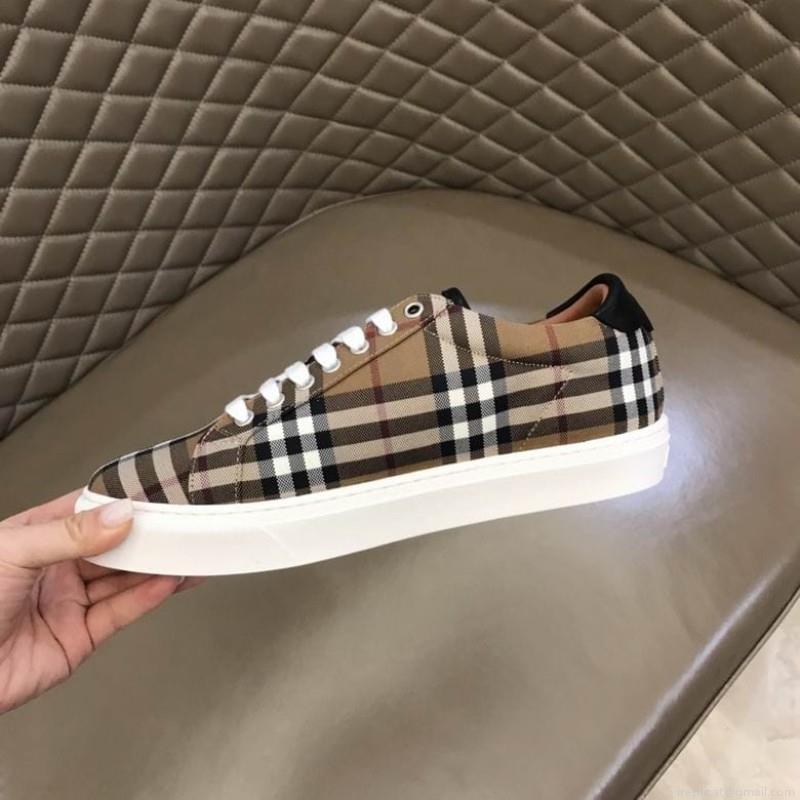 2022 Burberry Man low Cut 1216 Burberry sz38-44 1C n0902