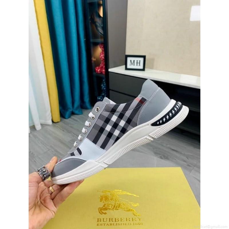 2022 Burberry Man low Cut 1216 Burberry sz38-44 211220304-5 2colors