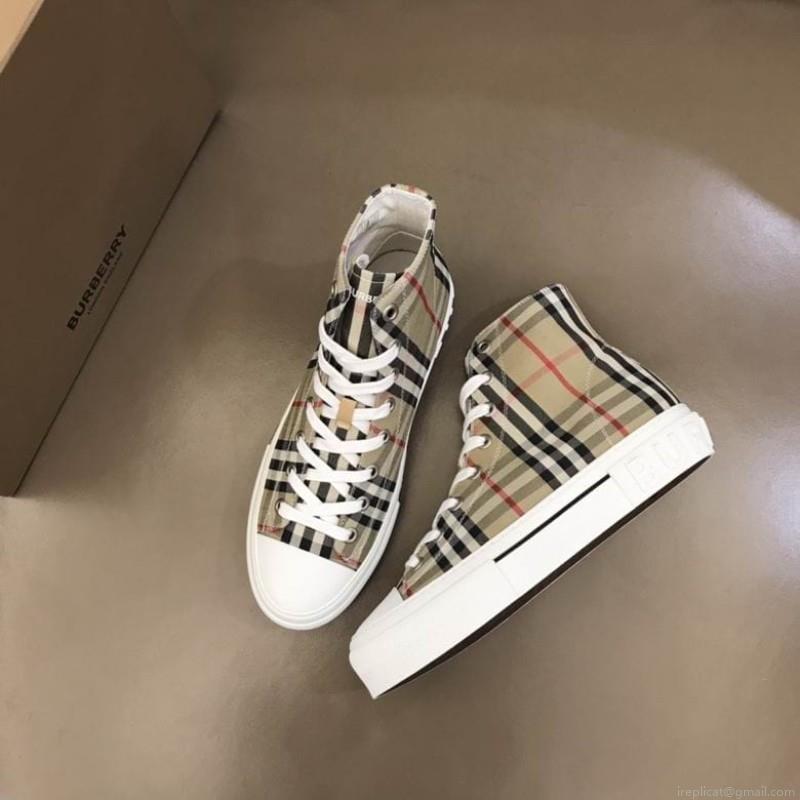 Burberry High help man 1208 Burberry sz38-45 2C n0901