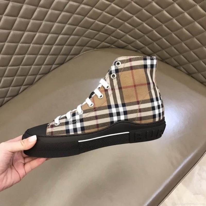 Burberry High help man 1208 Burberry sz38-45 2C n0901