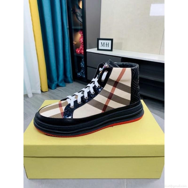 Burberry High help man 1208 Burberry sz38-44 211220256-7 2colors