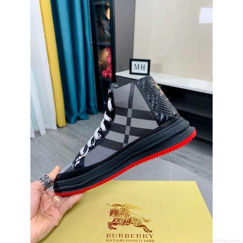 Burberry High help man 1208 Burberry sz38-44 211220256-7 2colors