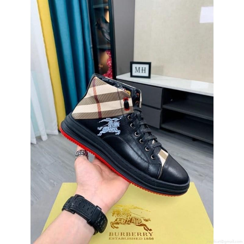 Burberry High help man 1208 Burberry sz38-44 211220254-5 2colors