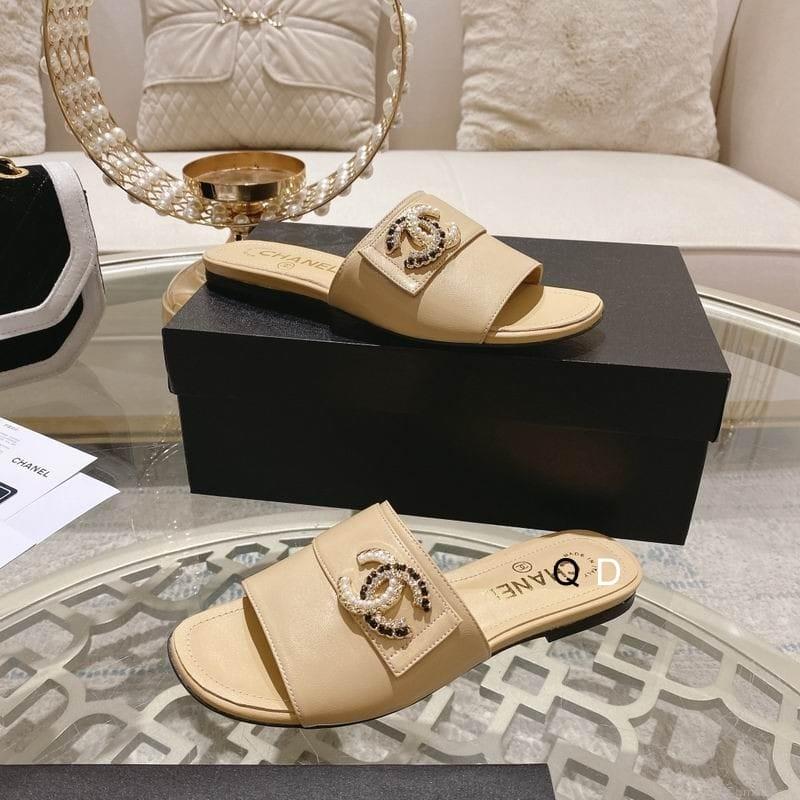 Chanel Chanel slippers woman Ts Chanel sz35-40 3C GDT0201