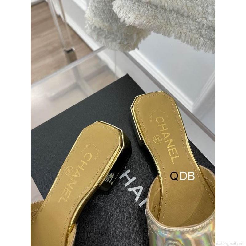 Chanel Chanel slippers woman Ts Chanel sz35-40 5C DB1214