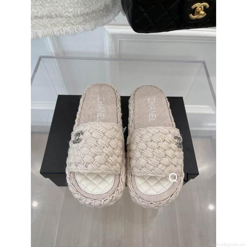 Chanel Chanel slippers woman Ts Chanel colors 030803 sz35-39J