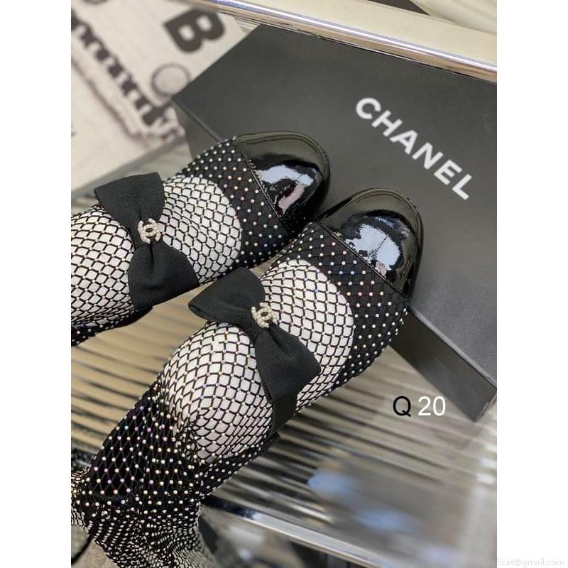 Chanel Chanel Boots Women Ts Chanel colour sz35-40 8.5 5.5CM XX0301