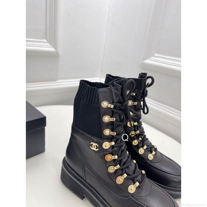 Chanel Chanel Boots Women Ts Chanel sz35-41 5cm 2C XC1044