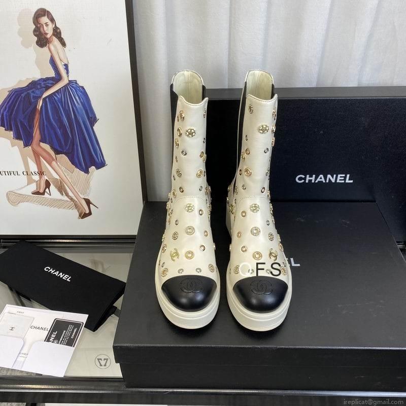 Chanel Chanel Boots Women Ts Chanel sz35-41 2C FS1040