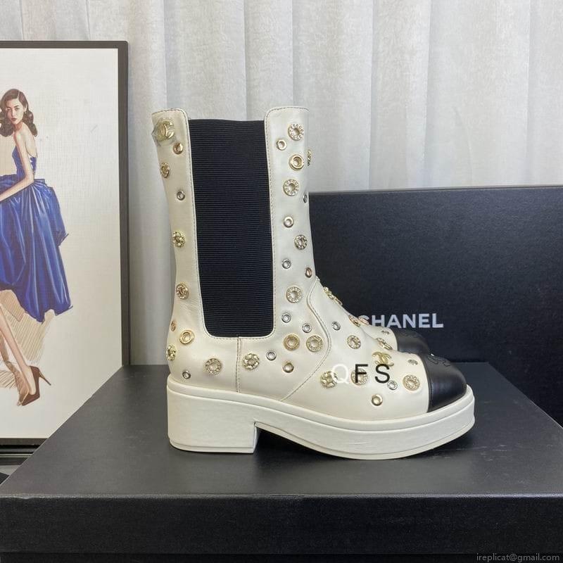 Chanel Chanel Boots Women Ts Chanel sz35-41 2C FS1040