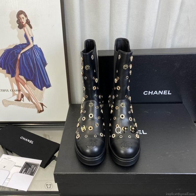 Chanel Chanel Boots Women Ts Chanel sz35-41 2C FS1040