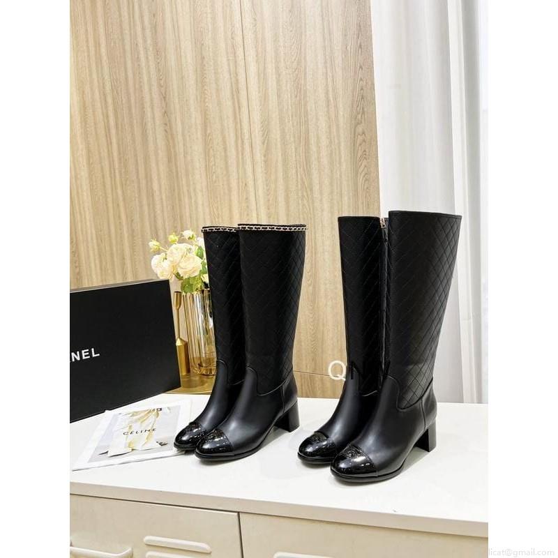 Chanel Chanel Boots Women Ts Chanel sz35-39 5cm 1C NW1029