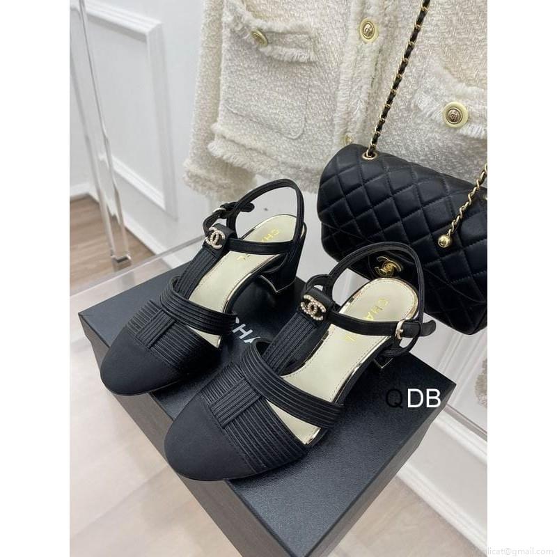 Chanel Chanel High heels Ts Chanel sz35-40 7.5CM 2C DB0308