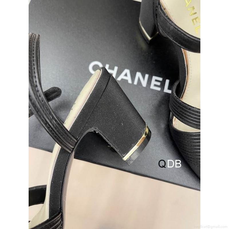 Chanel Chanel High heels Ts Chanel sz35-40 7.5CM 2C DB0308