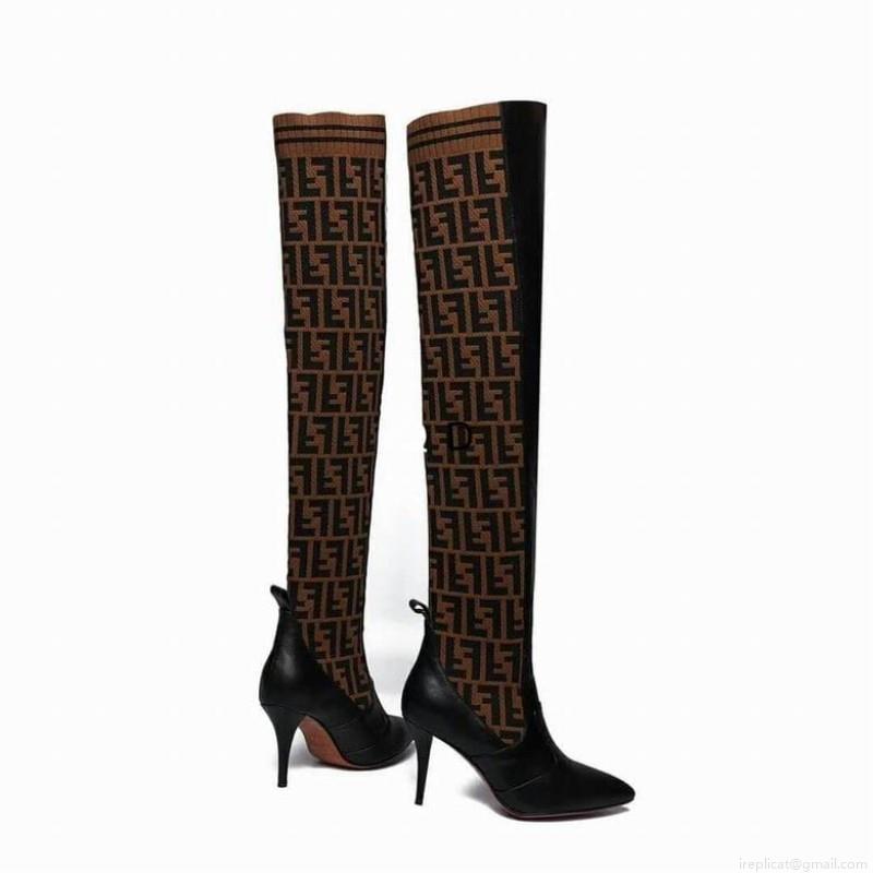 Fendi Boot Women Ts Fendi 080810 sz35-39GDT