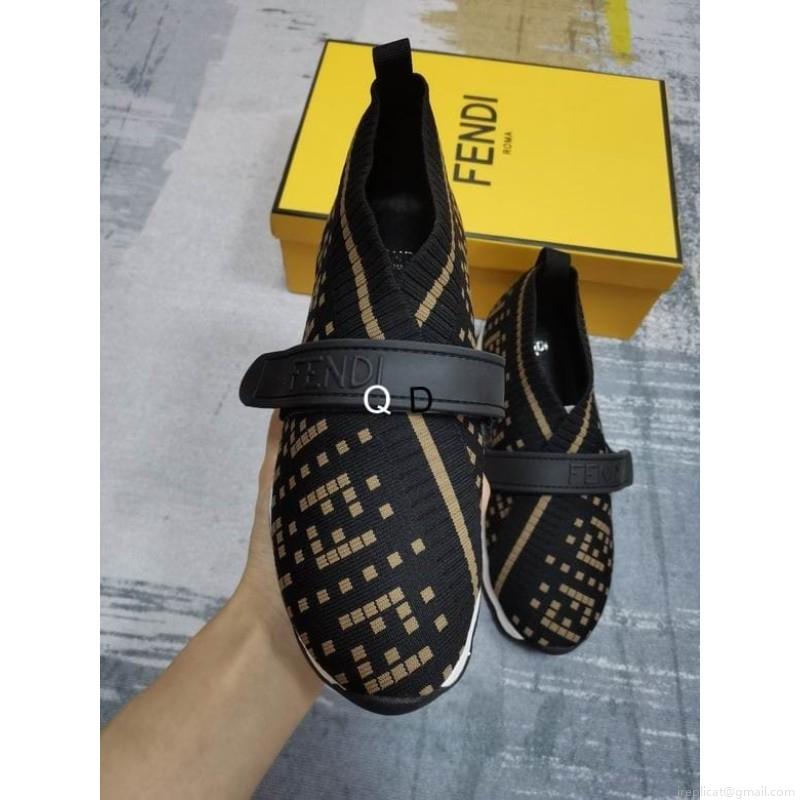 Fendi Low Cut Women Ts Fendi 081603 sz35-42GDT