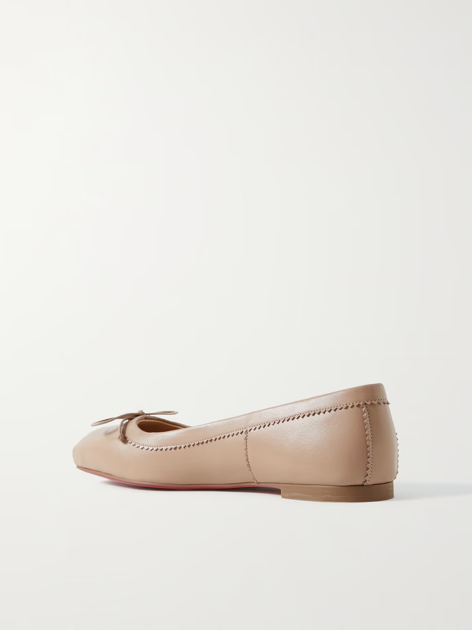 Mamadrague leather ballet flats