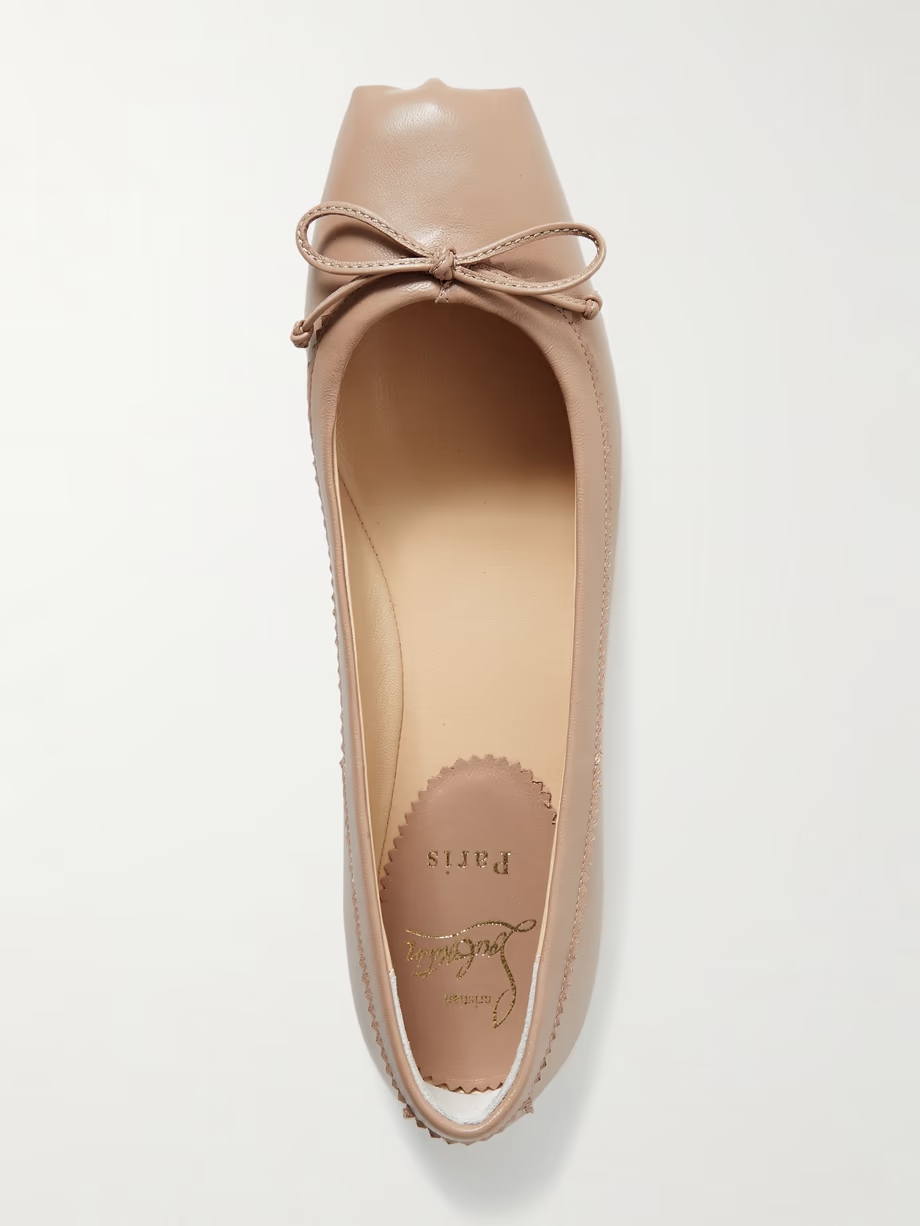 Mamadrague leather ballet flats