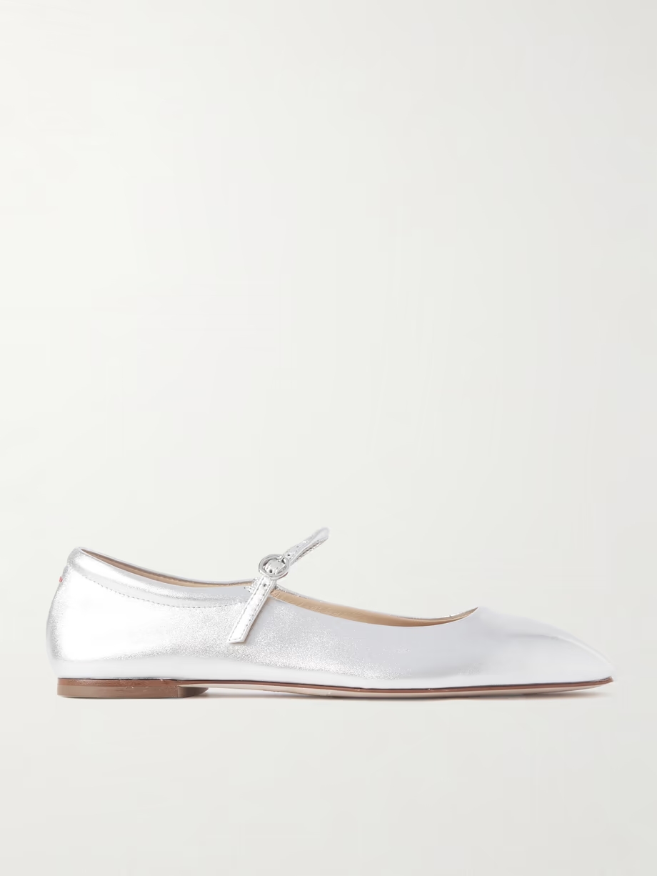 Uma leather Mary Jane flats