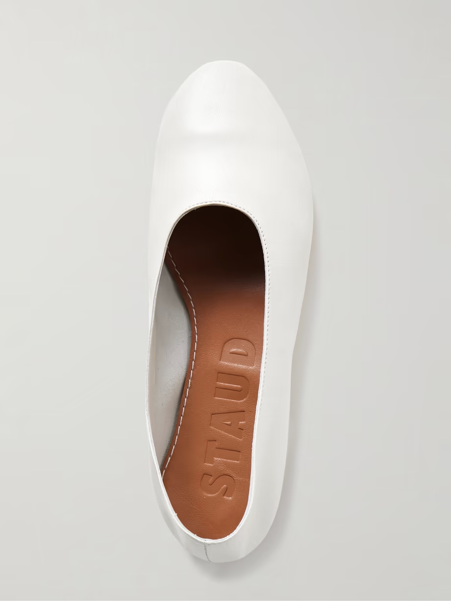 Alba leather ballet flats